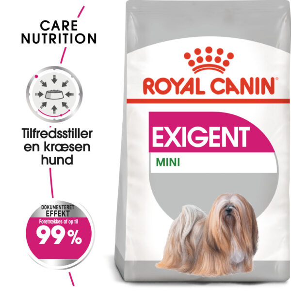 Royal Canin Exigent Mini Adult 1kg, til hunde 0-10kg