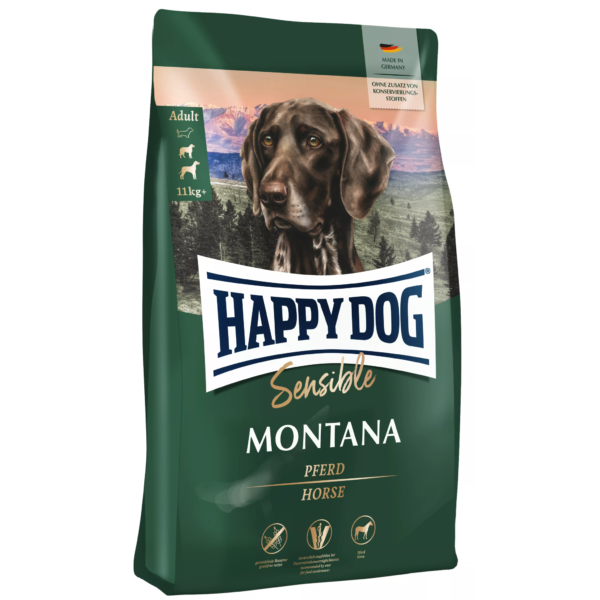 Happy dog og Cat - Happy Dog Supreme Sensible Montana 10kg, med Hest - Hundefoder