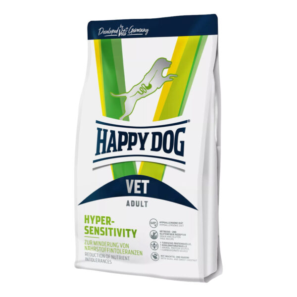 Happy dog og Cat - Happy Dog Vet Hypersensitivity 1kg-12kg - 12kg - Hundefoder