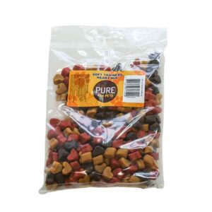 Loppetjansen - PURE Træningsgodbid Hearts Mini 200g - Hundegodbidder