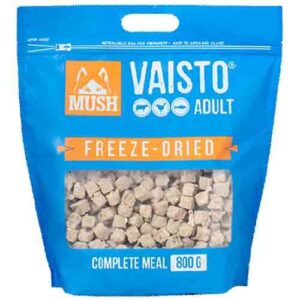 Nordic Petfoods - MUSH Vaisto Freeze Dried Okse, Kalkun & Laks 800g - Hundegodbidder