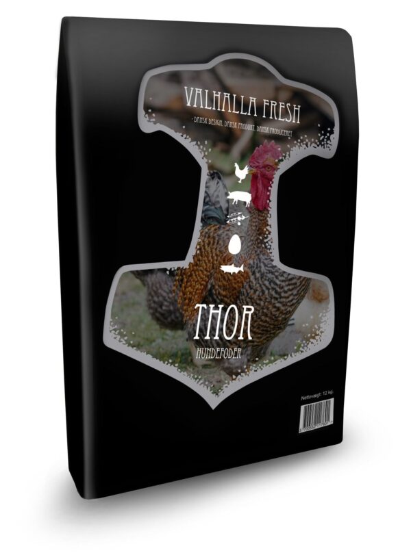 Nordic Petfoods - Valhalla Fresh Thor 10 Kg, Kornfri, Dansk produceret - Hundefoder