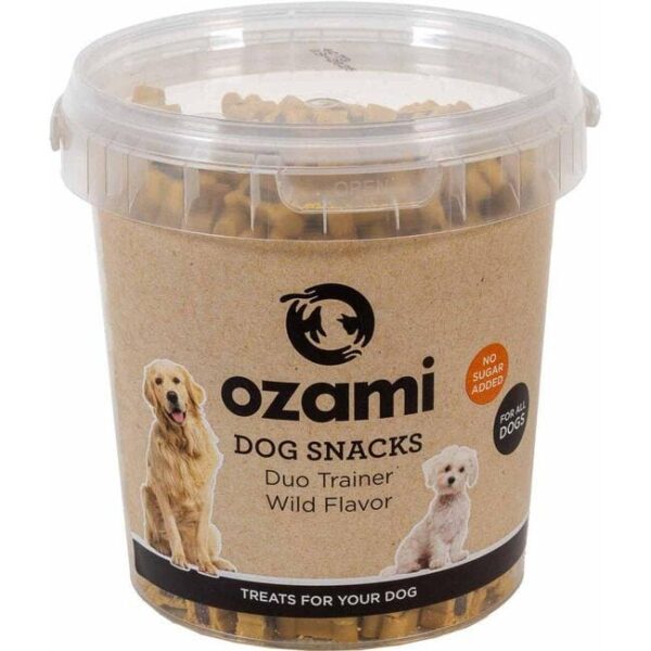 Imazo - Ozami Dog Snack vildt 500g Duoben - Hundegodbidder