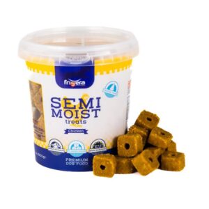 Meldgaard - Frigera Semi-Moist Treats Kylling 500g - Hundegodbidder