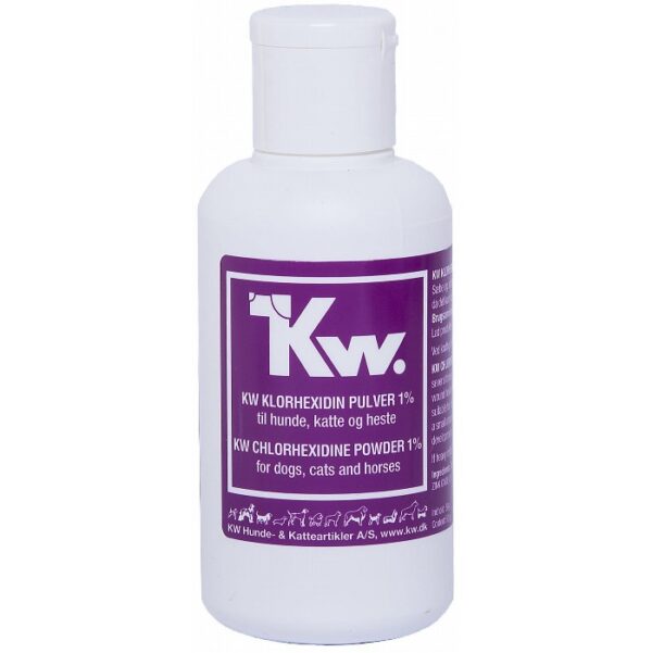 KW Klorhexidin pulver 1% 50g.