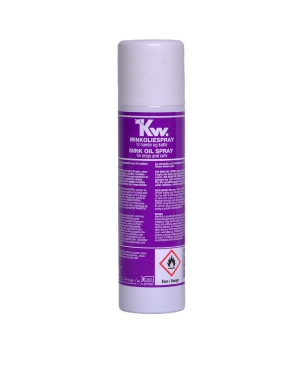 Kw Minkolie spray. 220 ml.